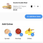 Create fast food orders and bundle it up into a QR code with flutter